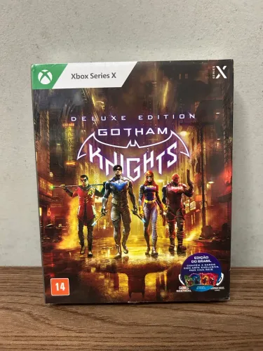 Jogo Xbox Séries X Gotham Knights Deluxe Lacrado