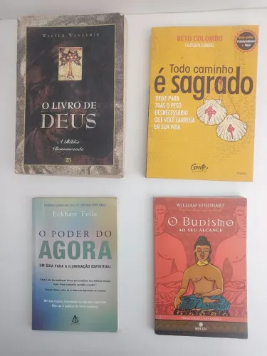 Kit Espiritualidade, Filosofia e Autoconhecimento - 4 Livros