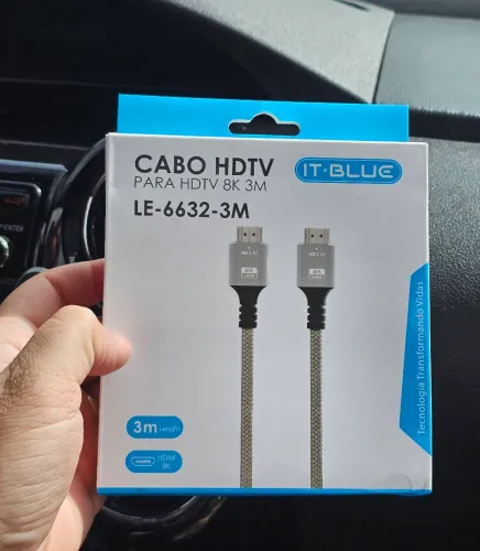 Cabo HDMI 8K 3 Metros.