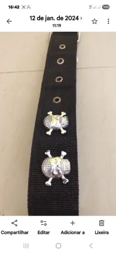 Coleira exclusiva reforçada para cães de grande porte.