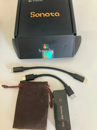 Dac TempoTec Sonata BHD + cabo Lightning para iphone