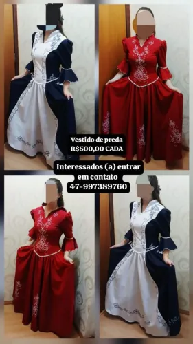 Vestido de prenda