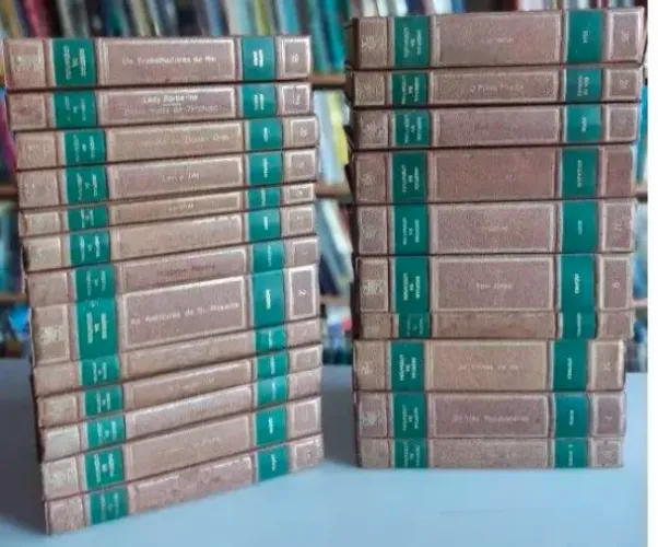 Coleção Imortais Da Literatura 50 Volumes -ed. Abril - 1972