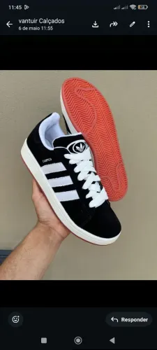 Tênis Adidas campus gigante 