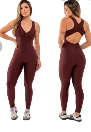 Macacão feminino academia