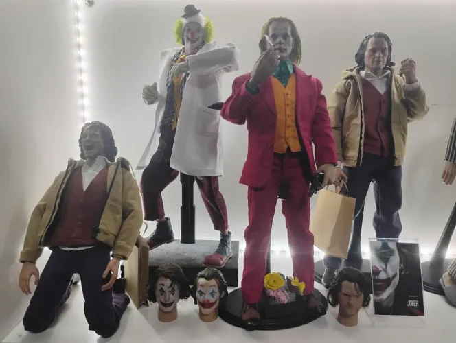Lote Joker Joaquin Phoenix 1/6 30cm (Não Hot Toys)