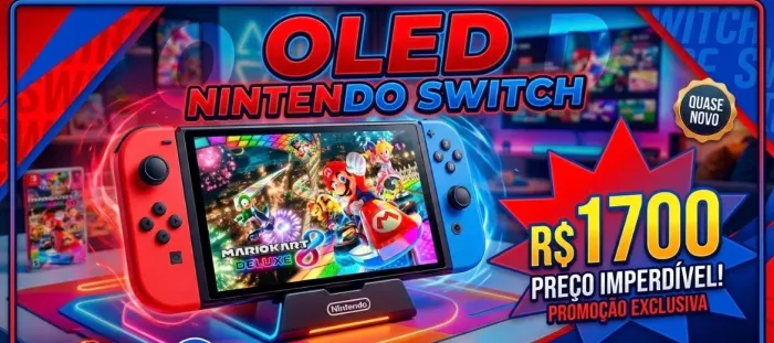 Nintendo Switch Oled Promoção