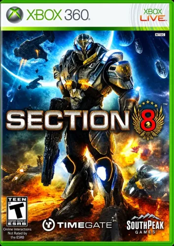 Jogo Section 8 Xbox 360 Original | Jogo Raro | Versão USA (NTSC-U) Colecionadore$