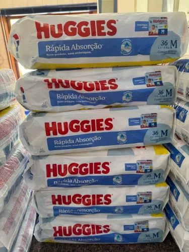Fralda Huggies - Tamanho M