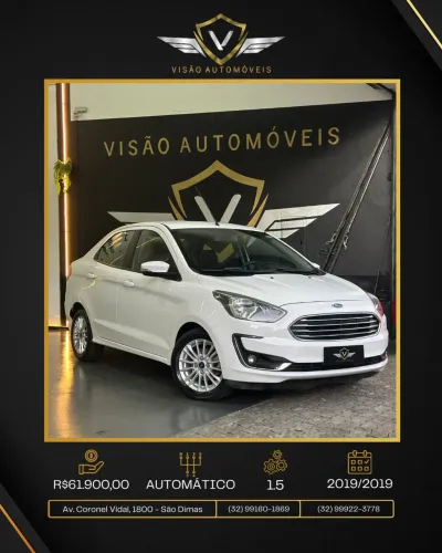 Ford KA 1.5 Sedan Titanium 12V Flex 4P Aut. 2019