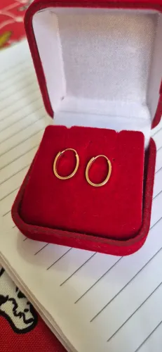Brinco Argola ouro 18k