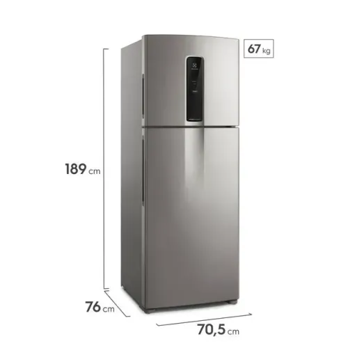 Geladeira Electrolux Frost Free Inverter 480L