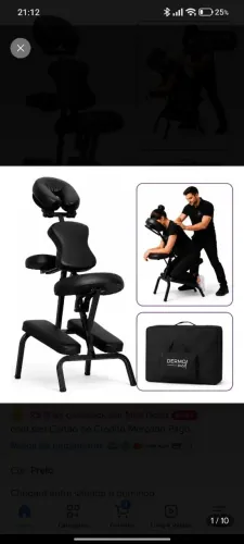 Cadeira De massagem Akmed Quick Shiatsu
