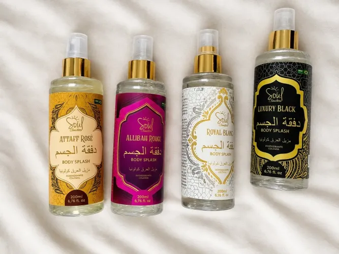 4 BODY SPLASH LINHA ÁRABE
