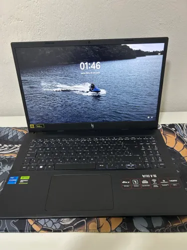 Notebook Gamer Acer Nitro V15 Rtx 3050 + Acessórios 