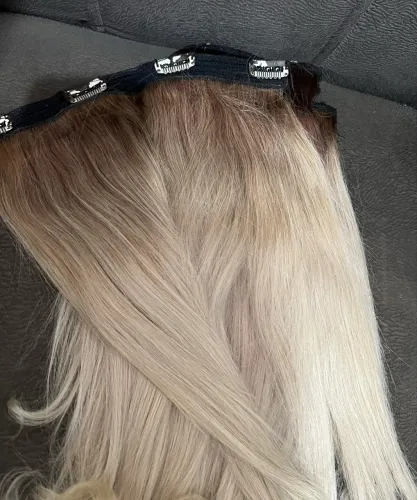 Mega hair Loiro