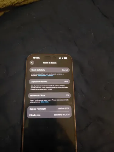 iPhone 16 pro Max 256 GB na garantia 