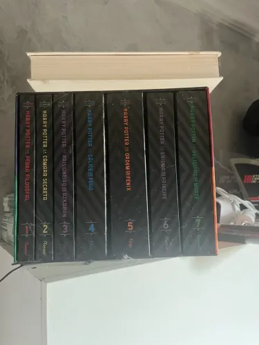 Box harry potter ed 20 anos novíssimo