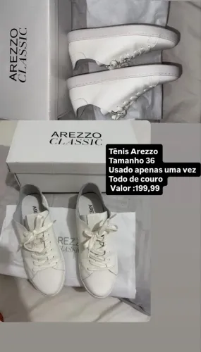 Tênis Arezzo 