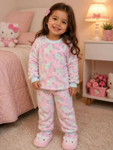 Pijama infantil fleece
