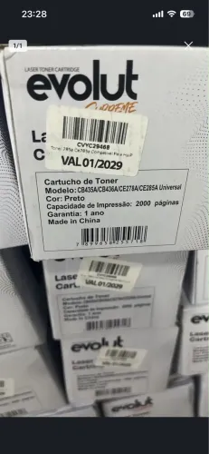 Cartucho revarregavel para impressora