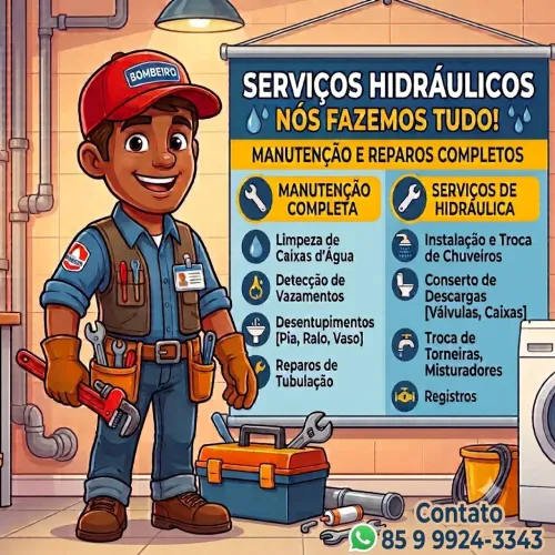 BOMBEIRO HIDRÁULICO!