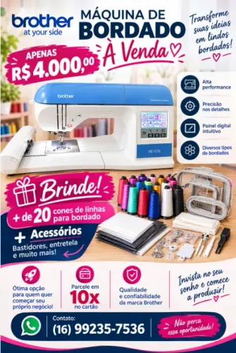 Maquina de bordar