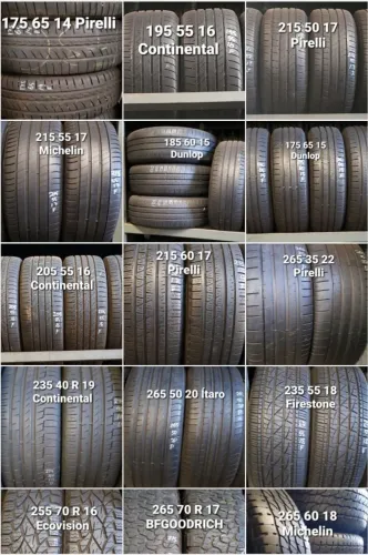 Pneus Semi-Novos Diversas Medidas
