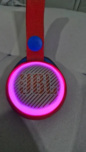 Caixa Bluetooth JBL JR Pop - À Prova d?Água (Vermelha)