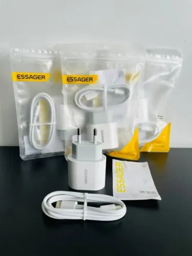 Carregador Essager Turbo para iPhone 20W Novos
