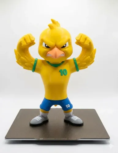 Mascotes da Copa do Mundo Produto Exclusivo 3D.