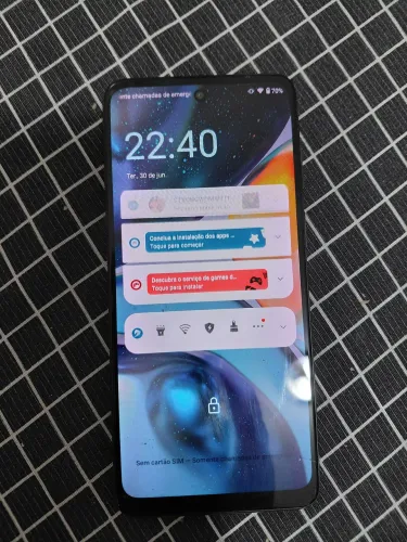 Celular Moto G22