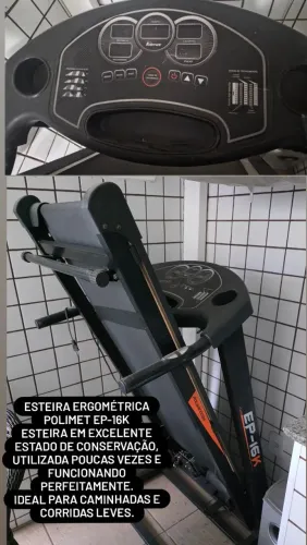 Esteira PolimetEP-16K