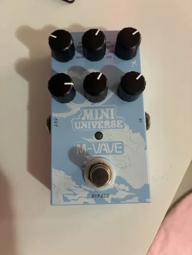Pedal de Reverb M-Wave Mini Universe