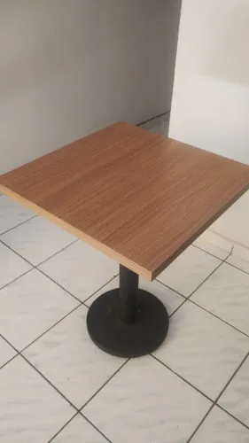 Mesa Lanchonete 60x60 6 unidades disponiveis