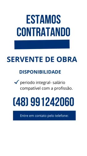 Servente de obra 