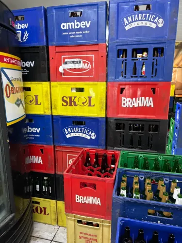 Caixa de cerveja de 600 ml