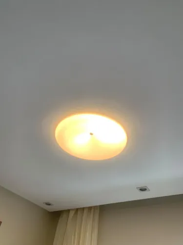 Luminária Plafon 4 lâmpadas de embutir 44cm, 37cm interno