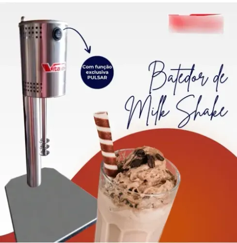 Batedor De Milk Shake + Copo Vitalex 500w