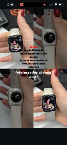 Apple Watch SE semi novo