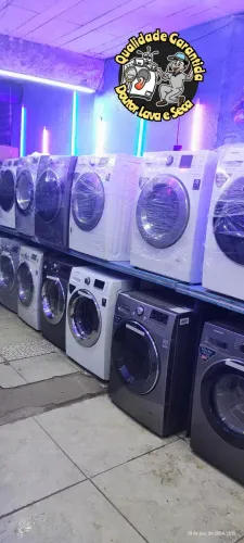 LAVA E SECA PROMOÇÃO! INSTALAÇÃO E ENTREGA GRÁTIS*! GARANTIA