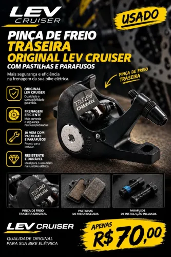 Freio traseiro Cruiser Lev