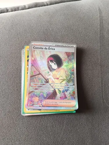 Carta pokémon: Convite da Érica (Full art)