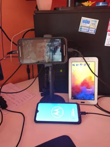 Tablet Samsung e 2 celular Moto G