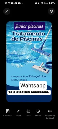 Tratamento de piscina e agua , piscineiro
