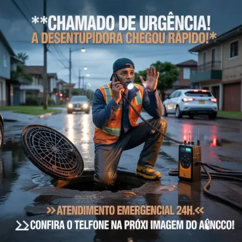Desentupidora - Sempre à disposição para ajudar!