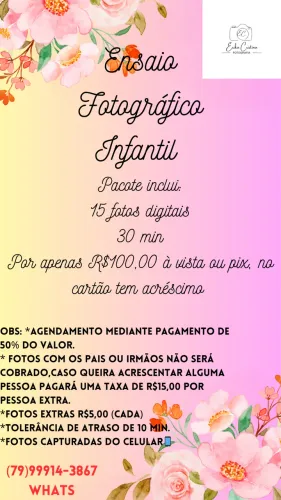 Ensaio fotográfico caseiro infantil 