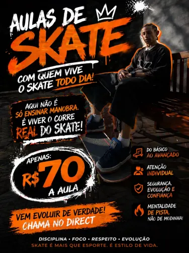 Aulas de skate 