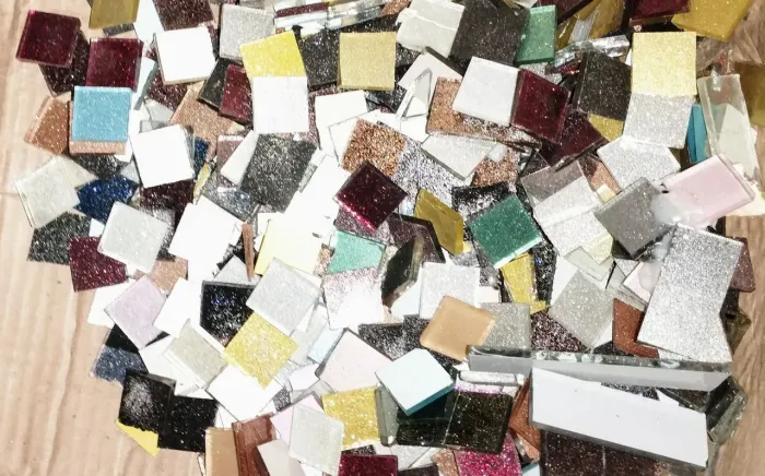 Pastilhas de vidro para mosaico
