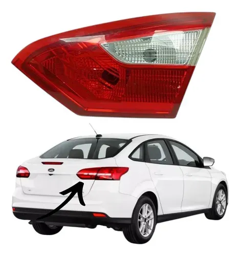 Lanterna Sinaleira Focus Sedan 2016 2017 Tampa Original Direito/passageiro Vermelho